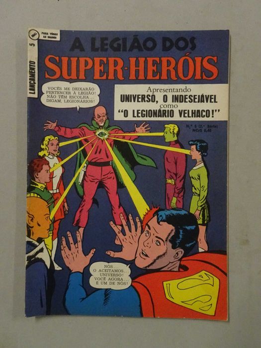 Livro EBAL - Lançamento - A Legião dos Super-Heróis nº 5