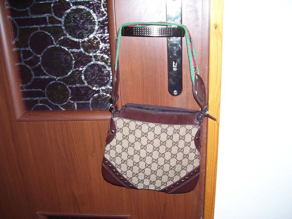 brązowa torebka gucci