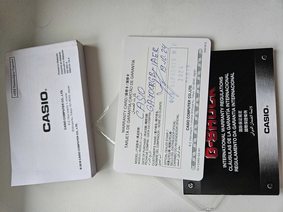 Годинник Casio G-SHOCK Classic GA-700RGB-1AER