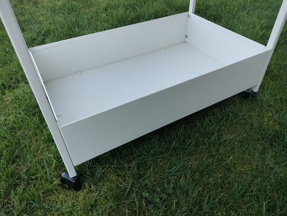 Carrinho IKEA NISSAFORS branco em bom estado