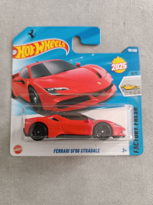 Mix Ferrari 3szt Hot Wheels