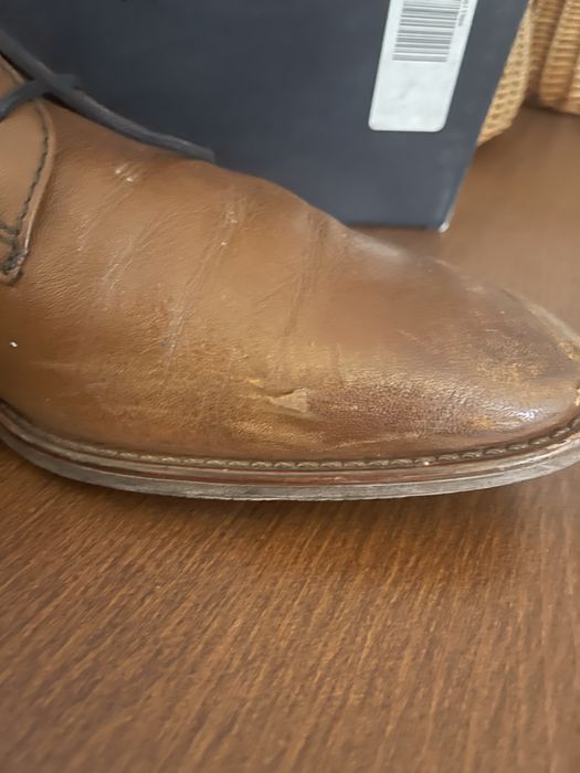 Buty męskie Bugatti brązowe wizytowe