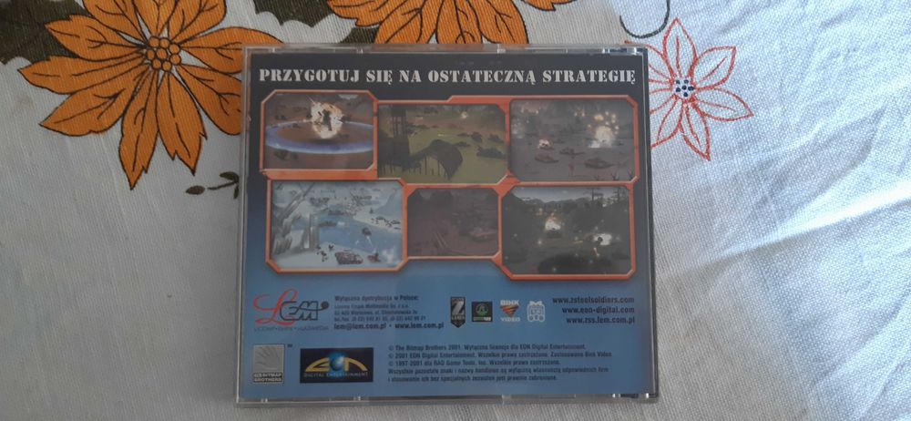 stara gra strategiczna retro Steel soldiers polska wersja pc unikat