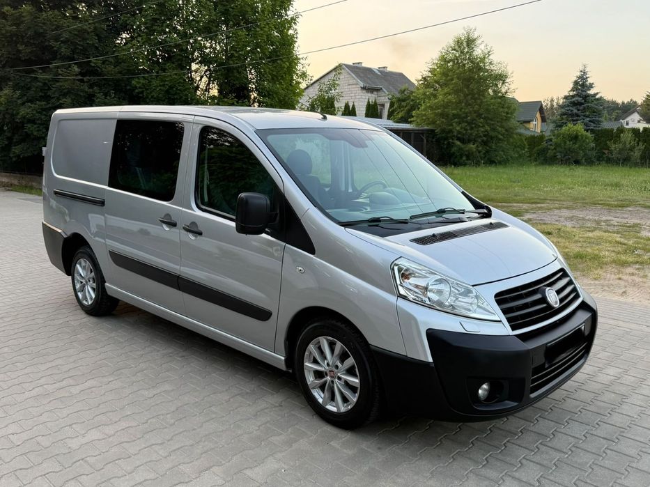 Fiat Scudo 2.0D-128Ps-5-Osób-Long-Webasto-Manual-Gwarancja na 1 rok