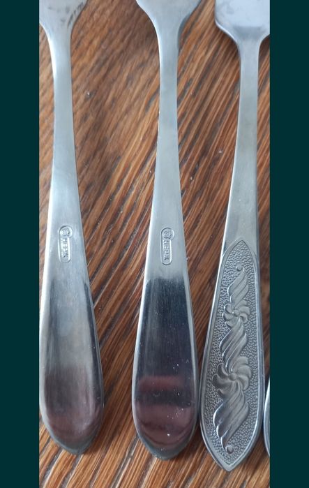 Sztućce widelce obiadowe zestaw 6 sztuk