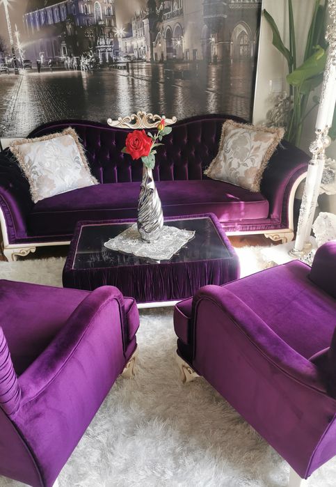 Okazja luksusowe meble włoskie w barokowym stylu