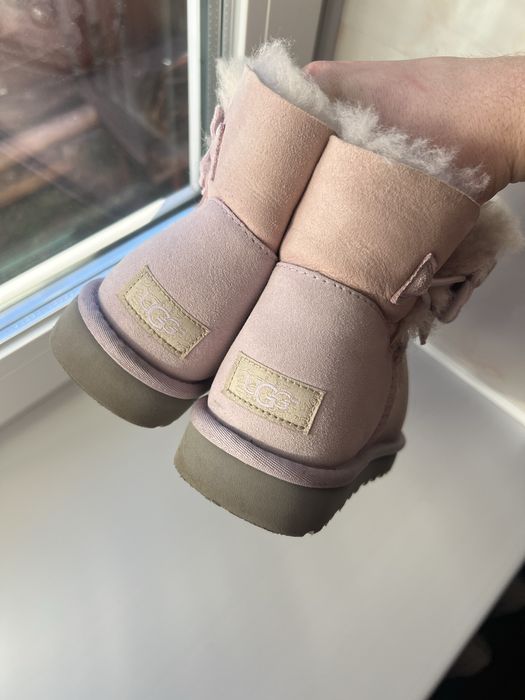 Угги Оригінал UGG - mini bailey button poppy