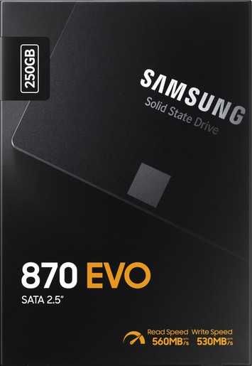 Samsung SSD 870 EVO 250Gb (MZ - 77E250B/EU)