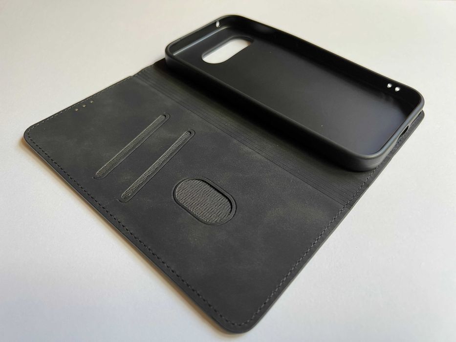 Google Pixel 9a чохол книжка штучна шкіра слоти для карт чехол