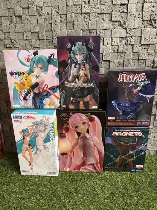 Фігурки Аніме Марвел  Miku Spider Man Magneto можливий КРЕДИТ