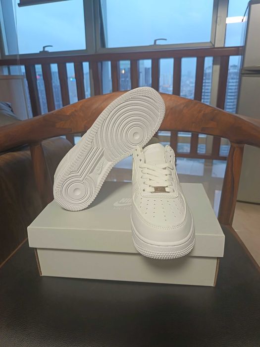 Nike Air Force 1 Low '07 Triple White całkowicie białe nowe rozmiar