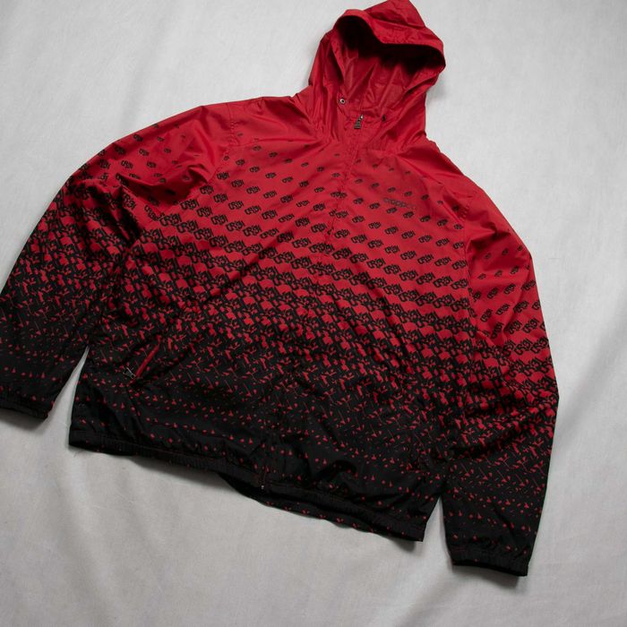 Y2k Cropp monogram wind jacket kurtka wiatrówka XXL sk8 hip hop rap
