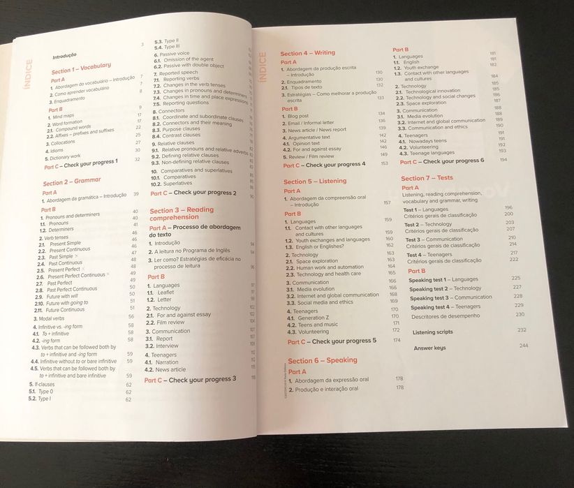 Livro de apoio ao estudo
