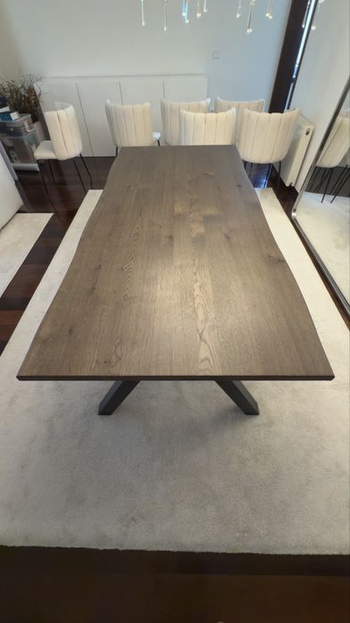 Mesa de Sala -  carvalho escuro