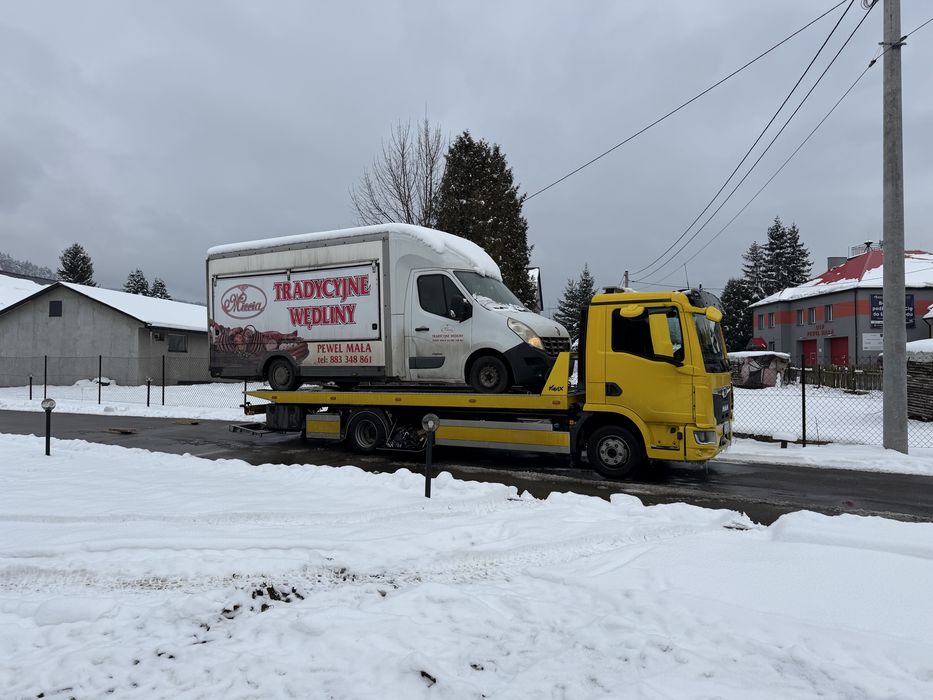Pomoc drogowa 24h / Laweta / Transport pojazdów / Transport Maszyn