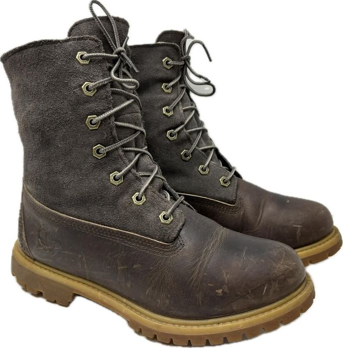 Trapery skórzane ocieplane wodoodporne Timberland Rozmiar 38