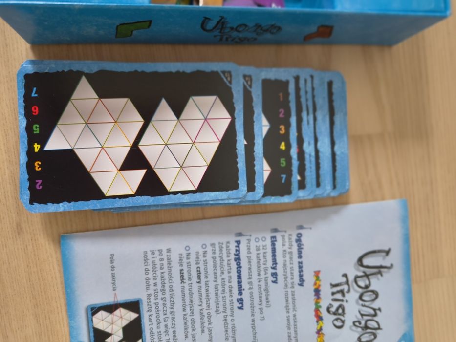 Ubongo Trigo - trójkąty - gra Egmont