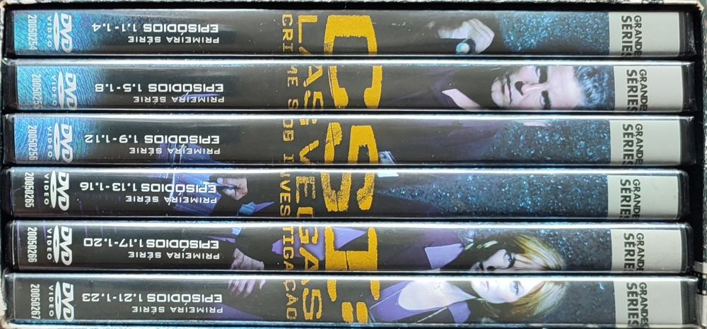 Colecção DVD CSI Las Vegas + CSI Miami