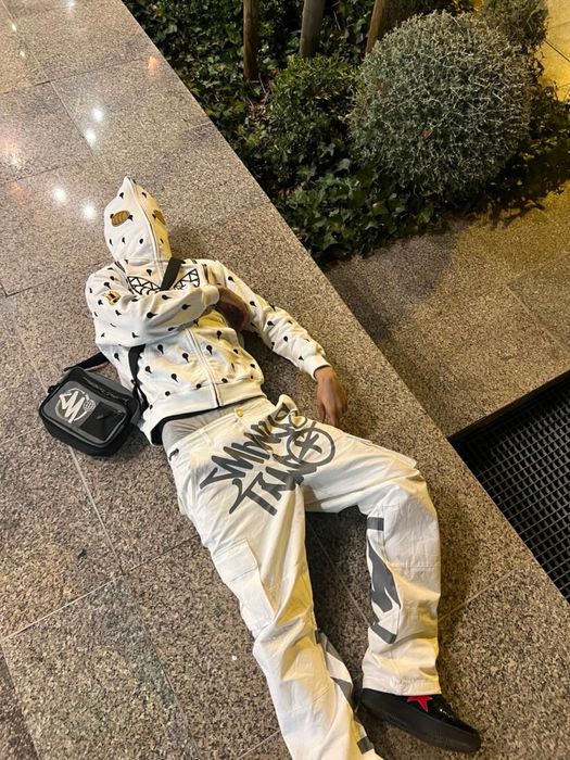 В НАЯВНОСТ!!Карго штаны джинсы на утяжках minus two × Corteiz