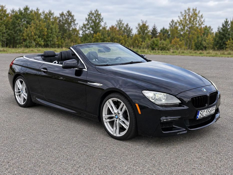 BMW Seria 6 BMW 650i Cabrio F12 | Automat | Skórzana tapicerka | Elektryczne fotel