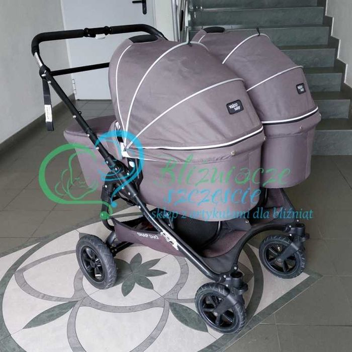Wózek dla bliźniąt 4w1 KOMIS