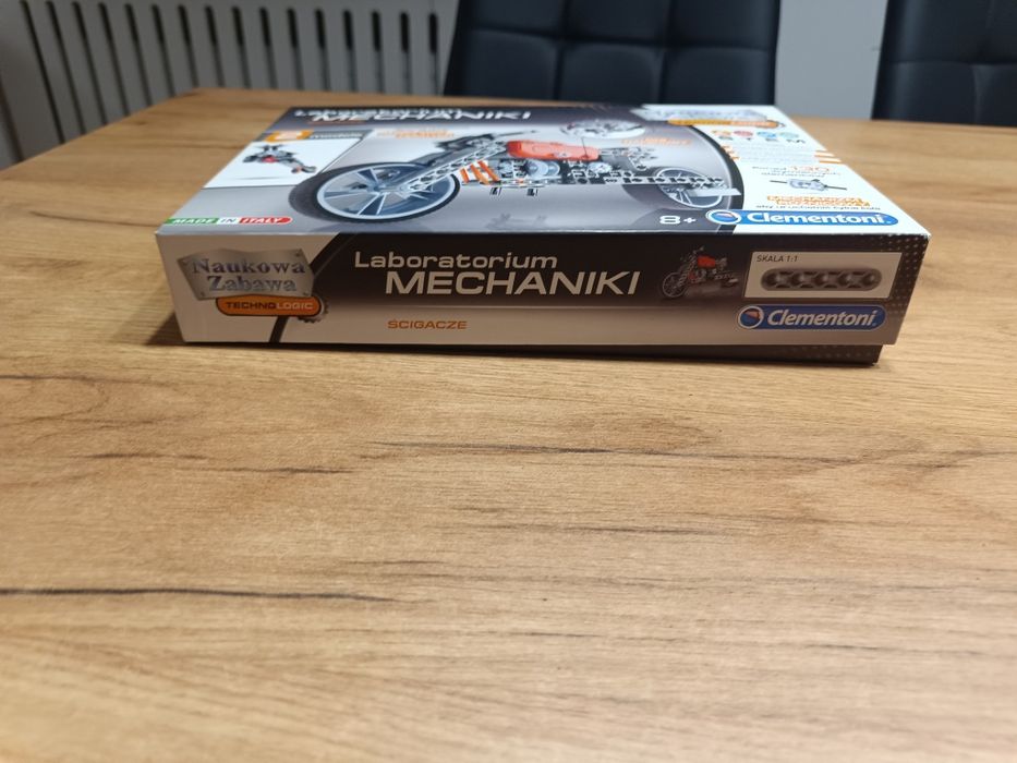 Laboratorium mechaniki ścigacze Clementoni Zestaw edukacyjny, klocki