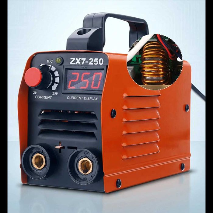 D62-Aparelho soldar INVERTER 250A com LCD Mini