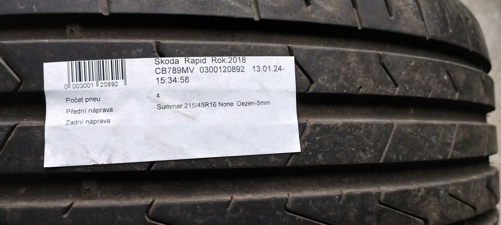 Opony Hankook Ventus Prime 3 komplet 4 szt.
