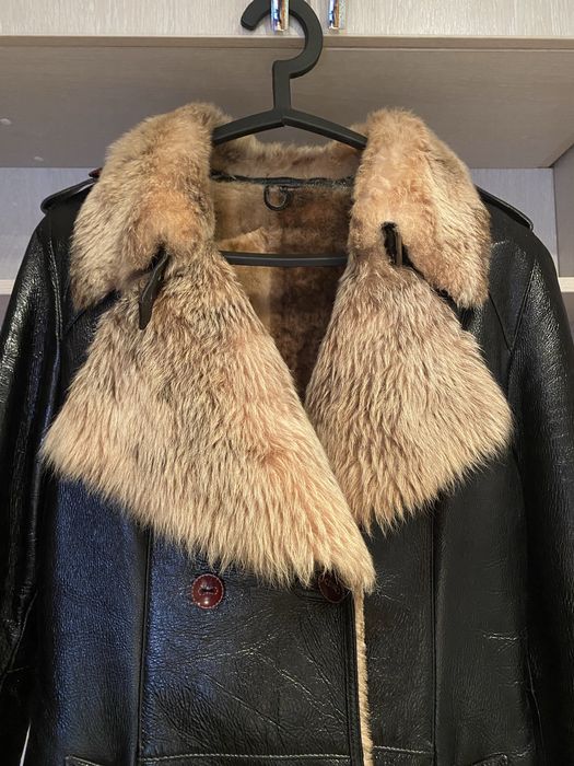 Дублёнка лаковая натуральная Marco Polo