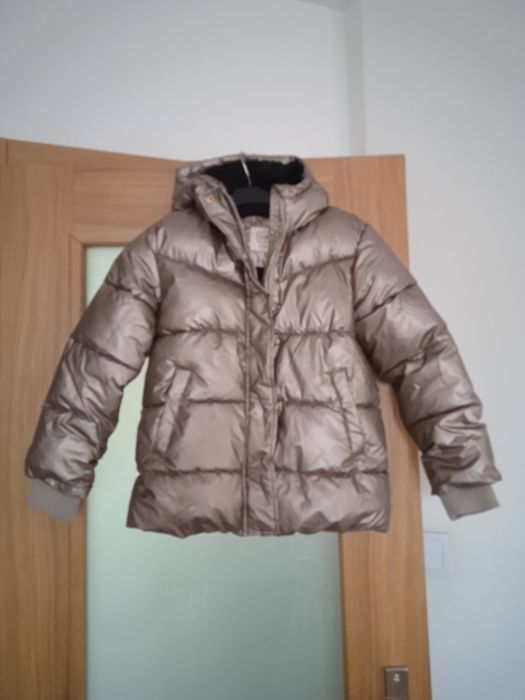 Kurtka Smyk 134 złota