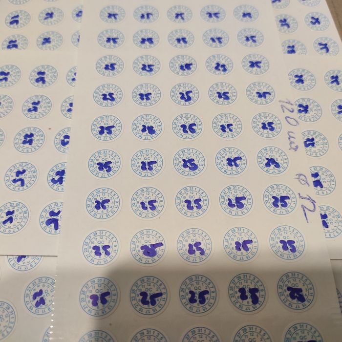 Гарантийная наклейка пломба круглая 12мм 120шт 20х12мм 200шт д5мм 200ш