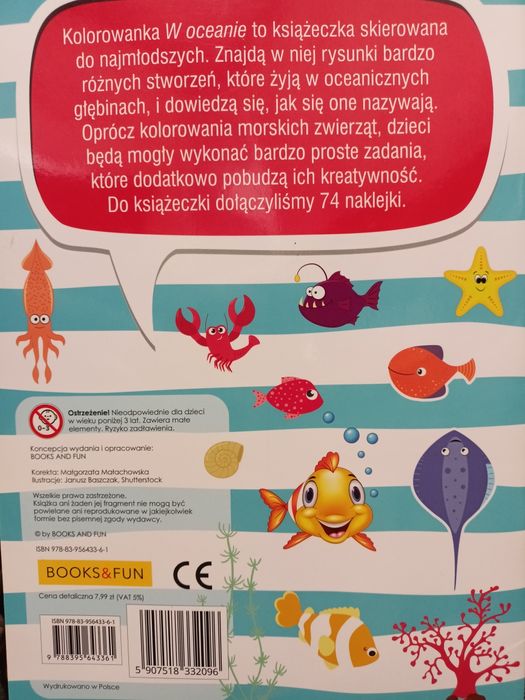 Kolorowanka w Oceanie