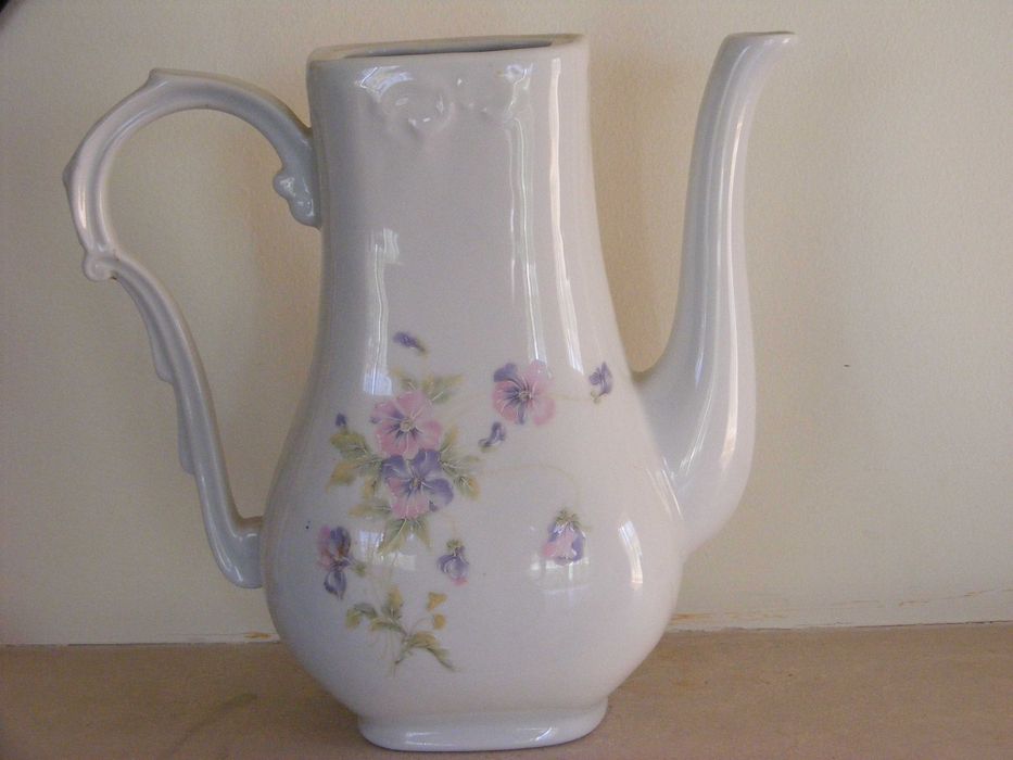 Serviço de chá em porcelana