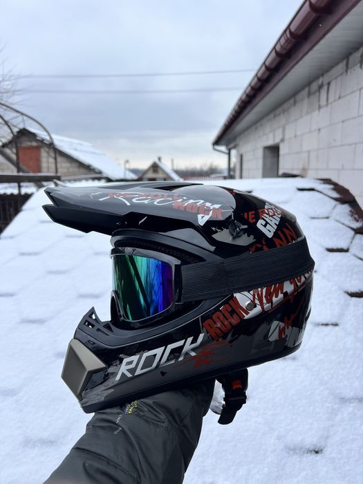 Мотошлем, эндуро шлем, кроссовый шлем, вело шлем, шлем для мотоцикла