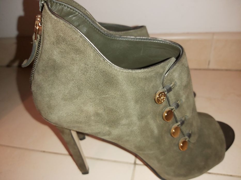 Szpilki botki Guess skóra nowe  piękne impreza wesele