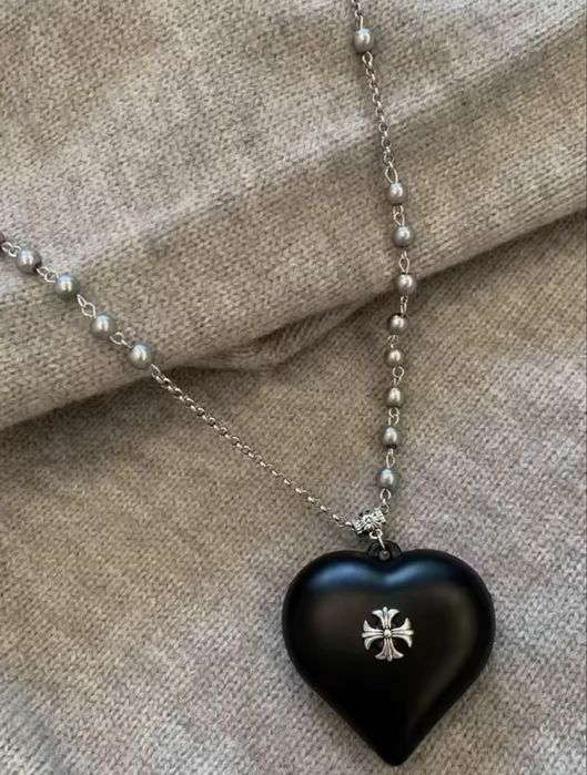Підвіска серце chrome hearts