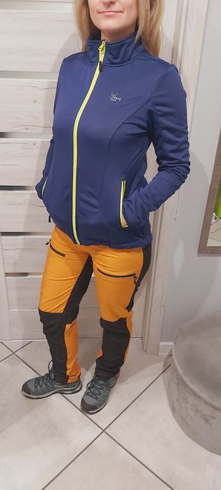 Damski softshell trekkingowy, turystyczny r.S