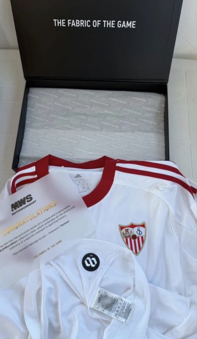Fábio Cardoso Sevilha "Matchworn Shirt" autografada