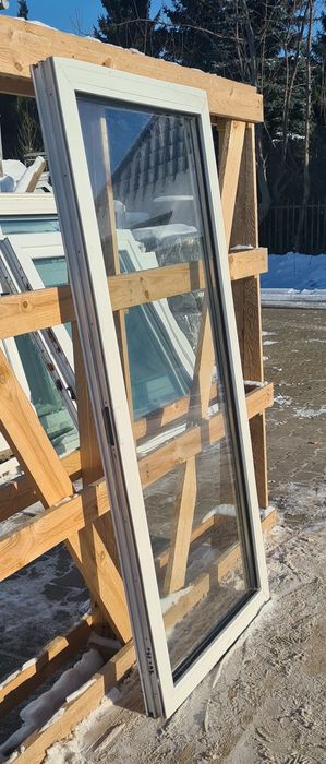OKNA KacprzaK Witryna 74x151 FIX Używany PCV Lider Okna OLX