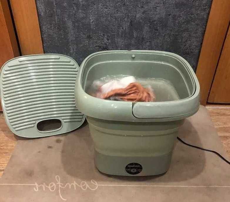 Стиралка перенлсная.Бытовая складная стиральная машинка/Пральна машина