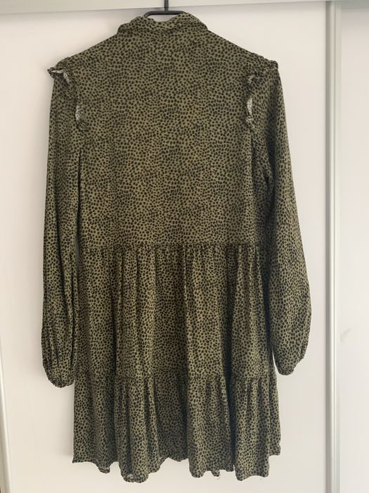 Sukienka mini z długim rękawem 38 M stradivarius