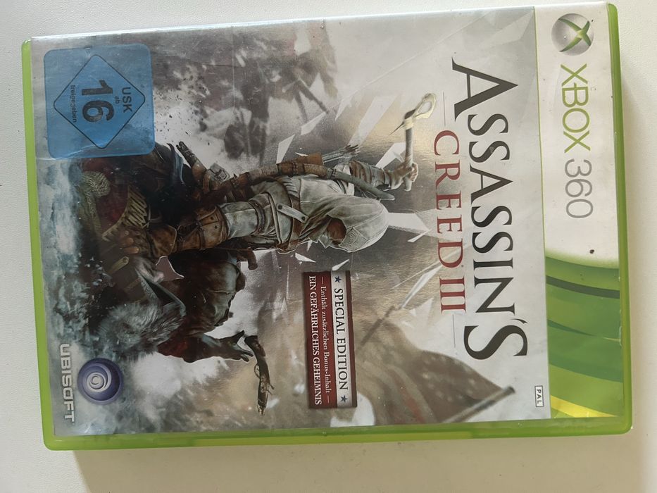 Assasin creed 3 xbox 360