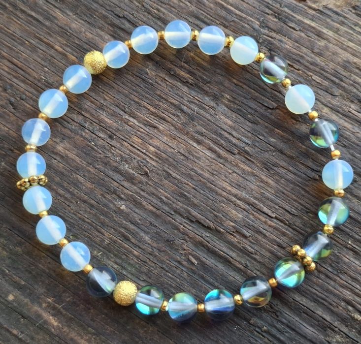 Bransoletka z opalitów handmade