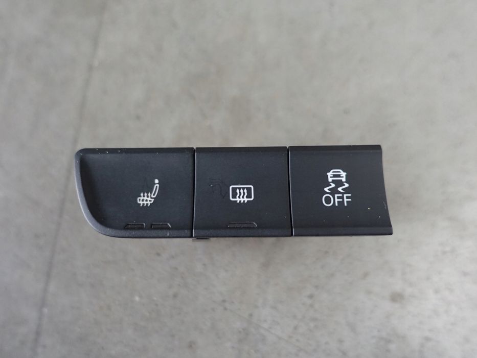 audi a1 8x panel przełącznik przycisk grzanie foteli esp off oryginał