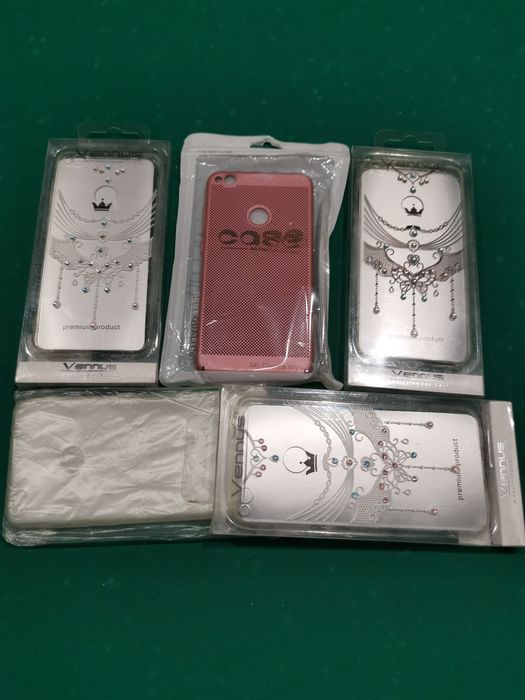 Etui plecki case nakładka do Huawei P9 lite 2017 komplet 5 sztuk