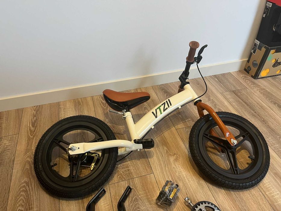 Rowerek Biegowy 2w1 Z Pedałami i Hamulcem Rower 14 Cali