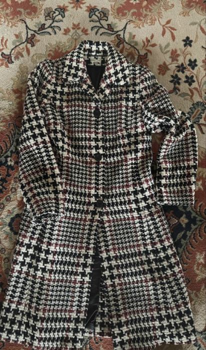 Płaszcz w kratkę