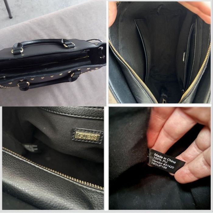 Сумка guess оригінал чорна фірмова жіноча