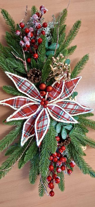 Arranjo de Natal Rustico