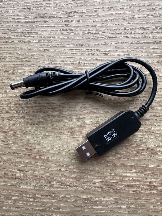 Кабель USB-DC для Wi-Fi роутера 12V з перетворювачем
